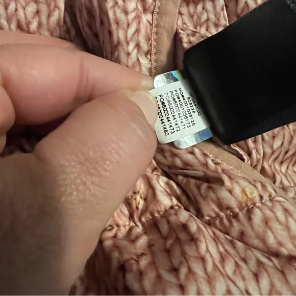 The North Face Infant Reversible Perrito Jacket 5T Pink Clay Confetti - Picture 6 of 12